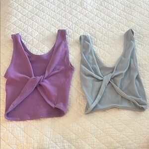 Stylish Purple and Blue Women's Tops